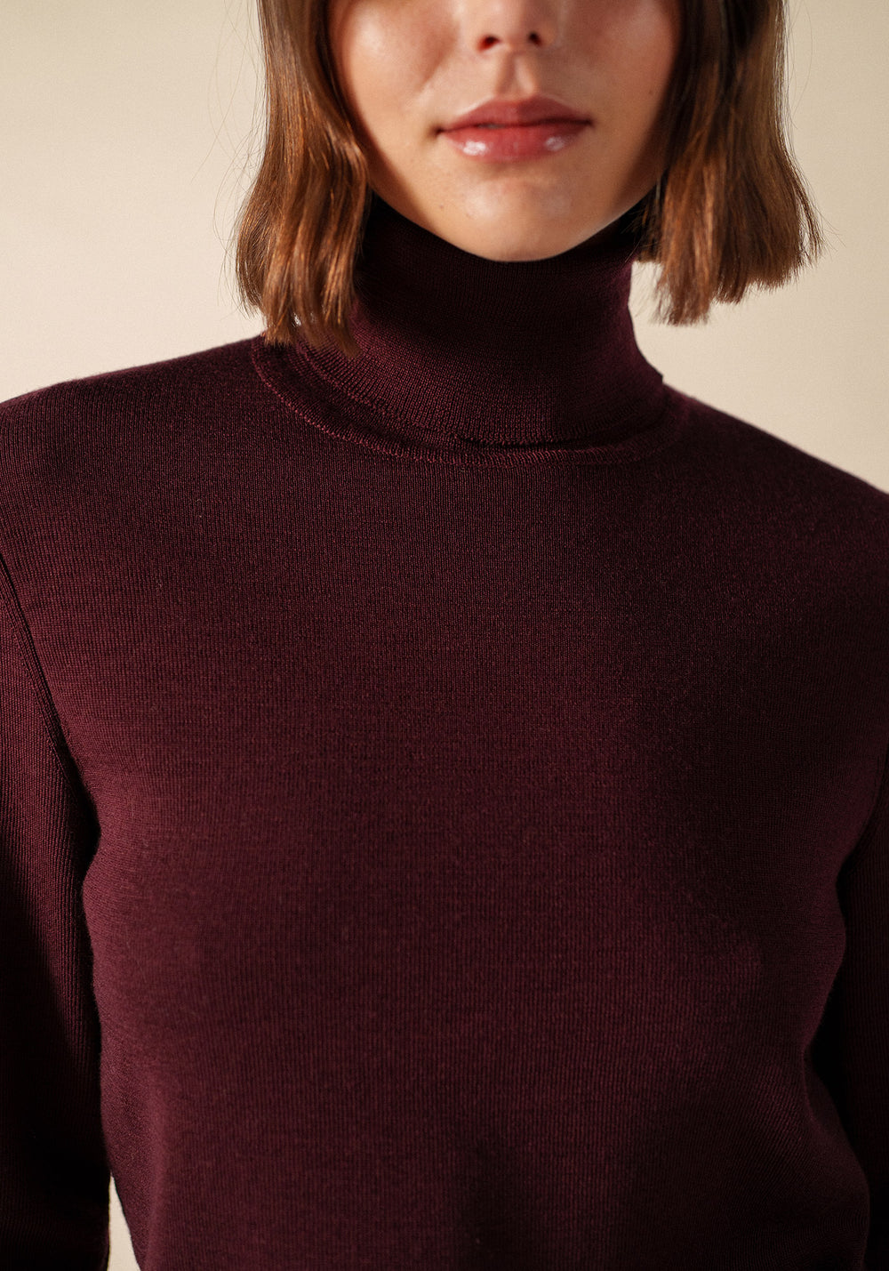 HOUAT Sweater (BURGUNDY)