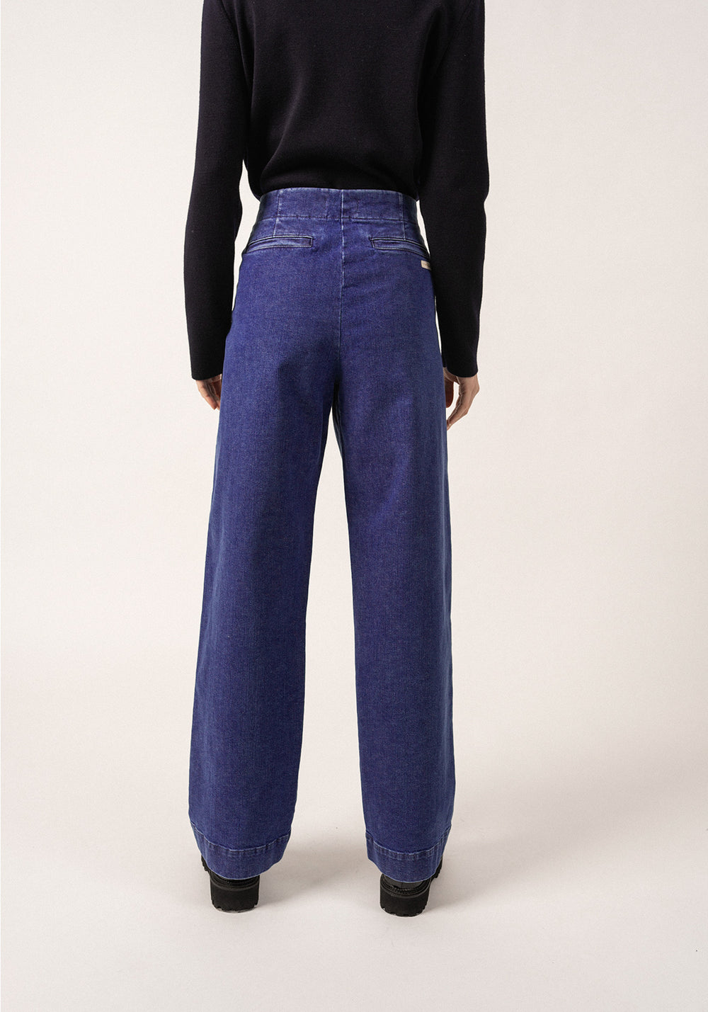 Torie High Waist Jeans (DARK DENIM)