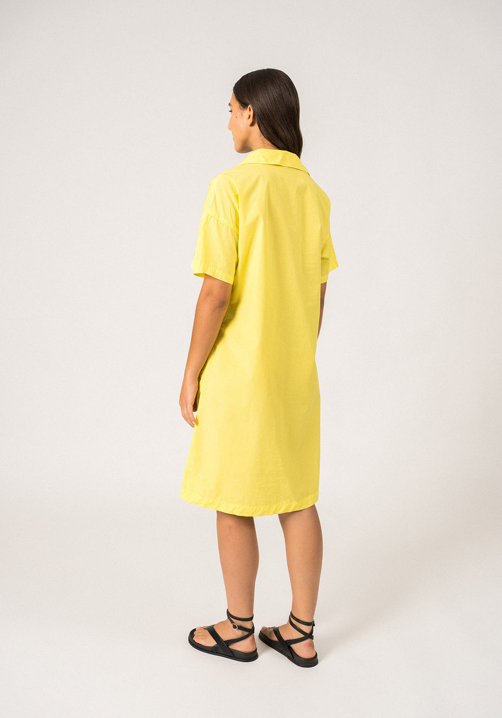 Coralie Shirt Dress (YELLOW)