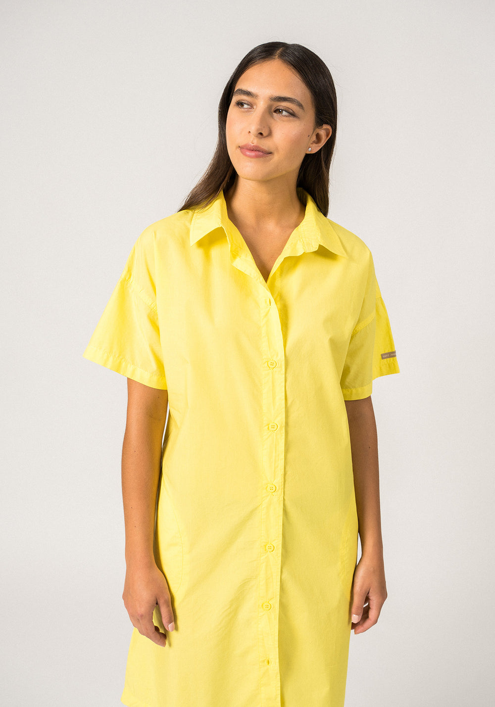 Coralie Shirt Dress (YELLOW)