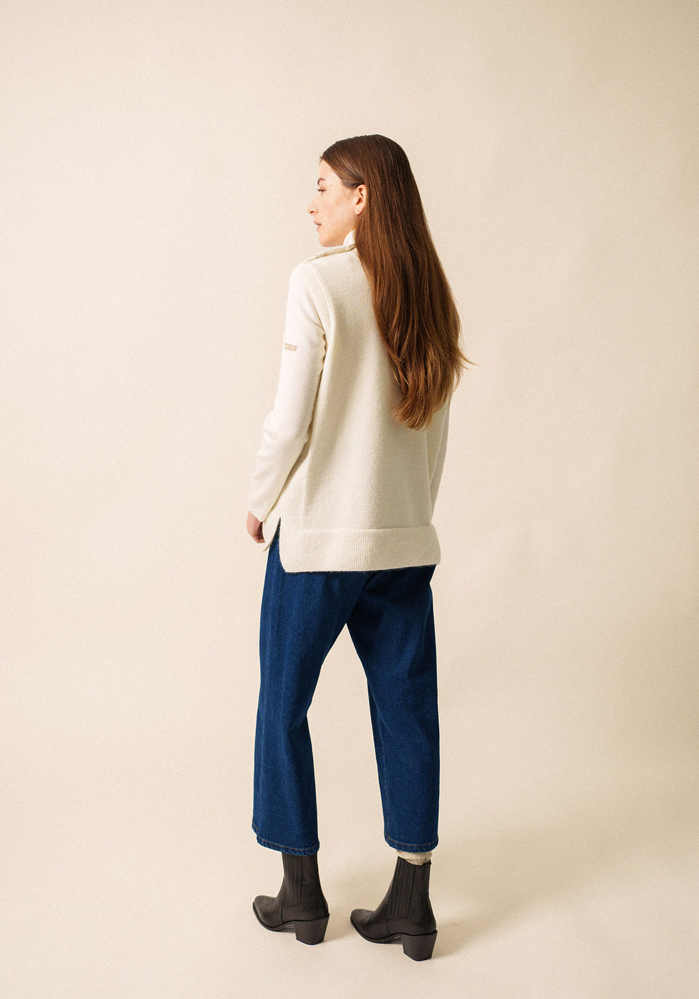 La Clusaz Mohair Vest (WINTER WHITE)