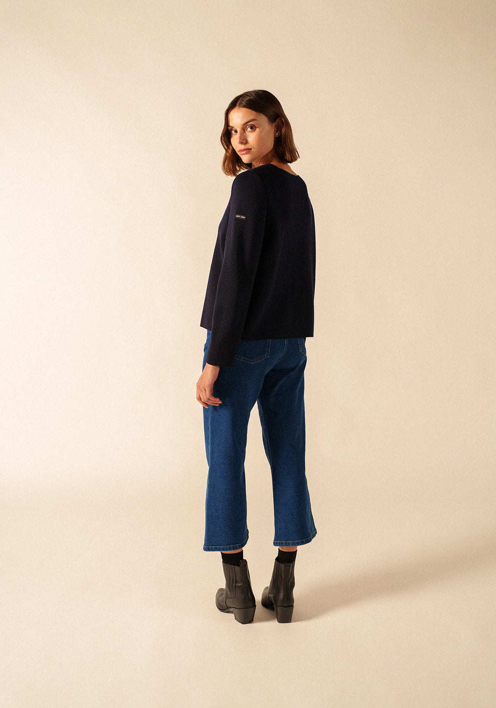 Modane Wool Sweater (NAVY)