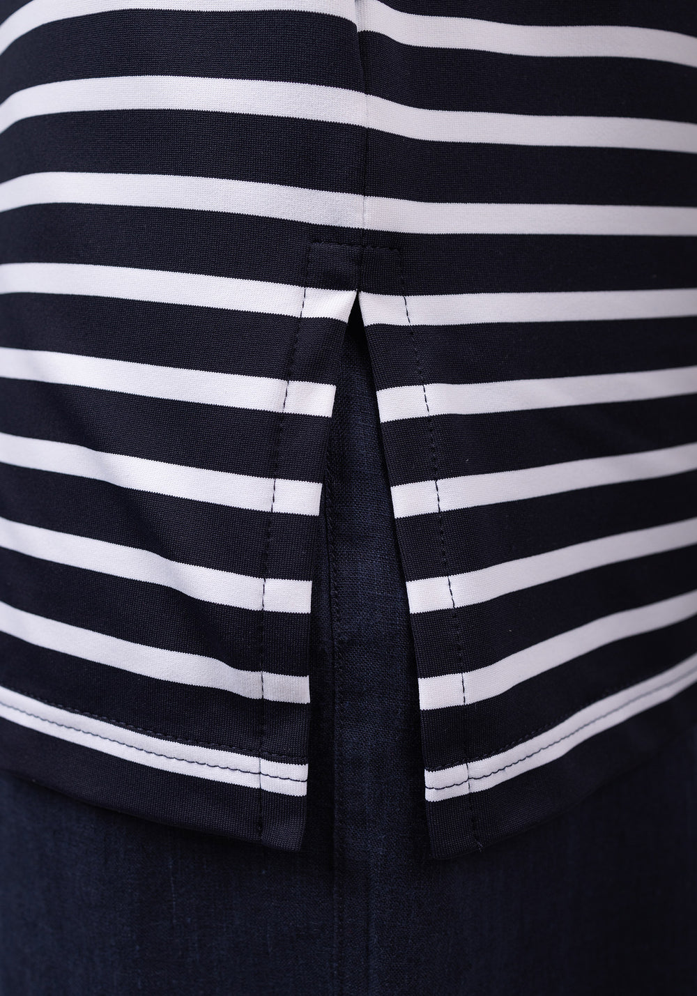 Phare Anti-Uv Striped Tunic (NAVY / WHITE)