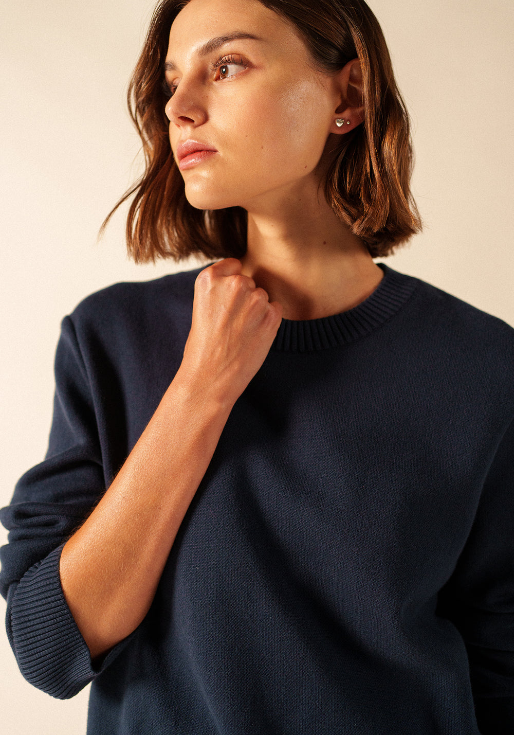 Graphic Sweater x Guillaume Larquemain (NAVY)