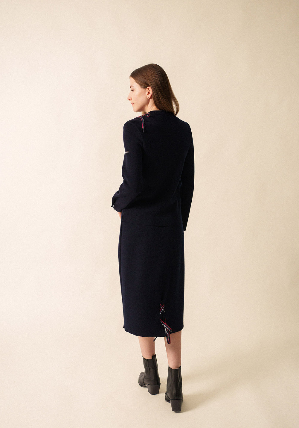 Cordage Sweater x Isabelle Ballu (NAVY)