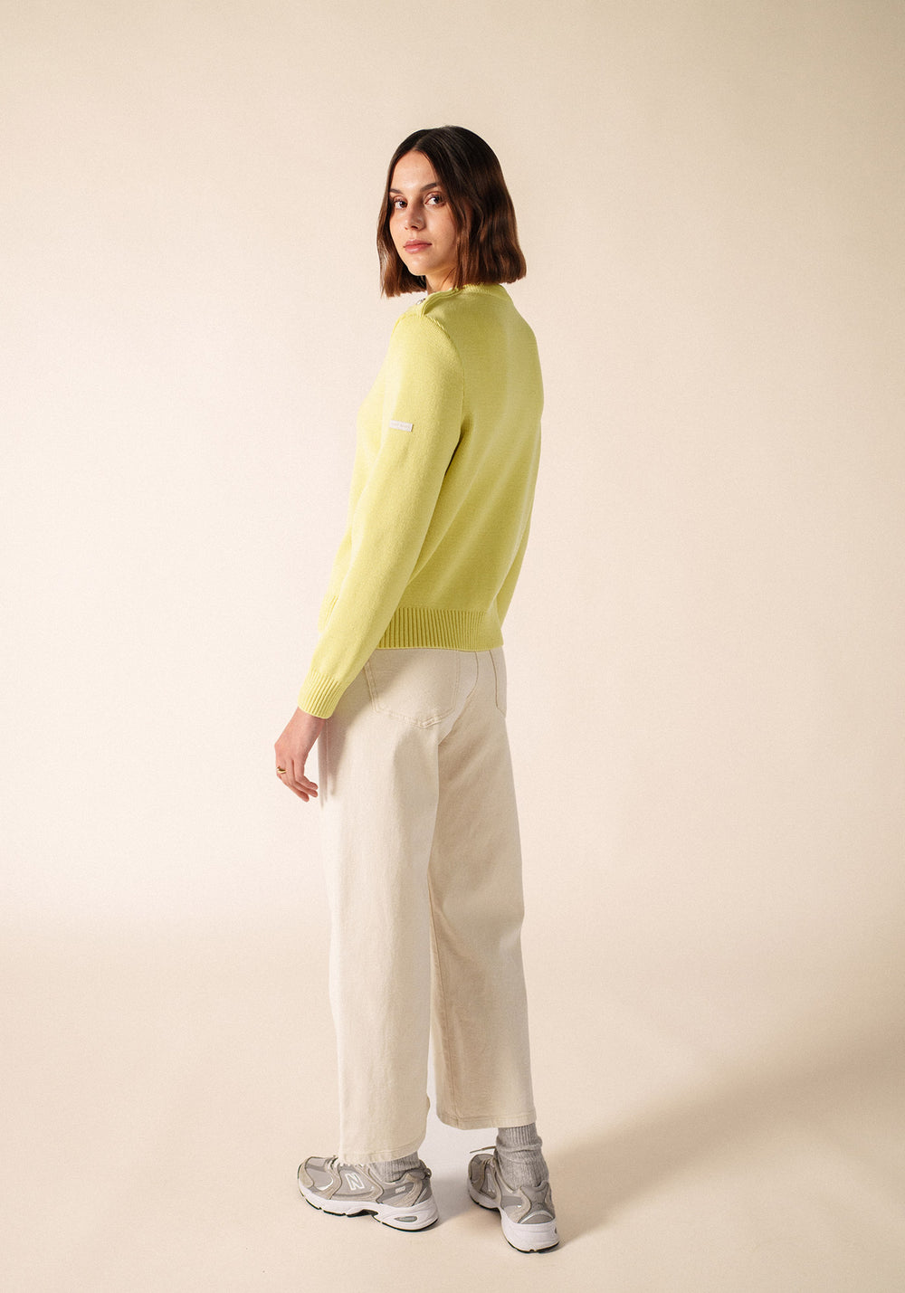 CANCALE Fisherman Sweater for Women (BUTTER YELLOW )