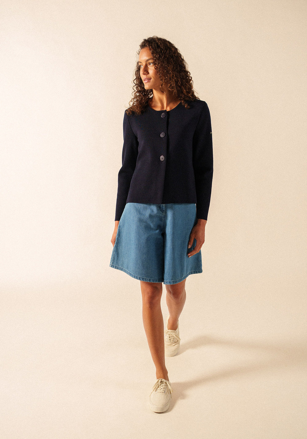 Montpellier wool jacket (NAVY)