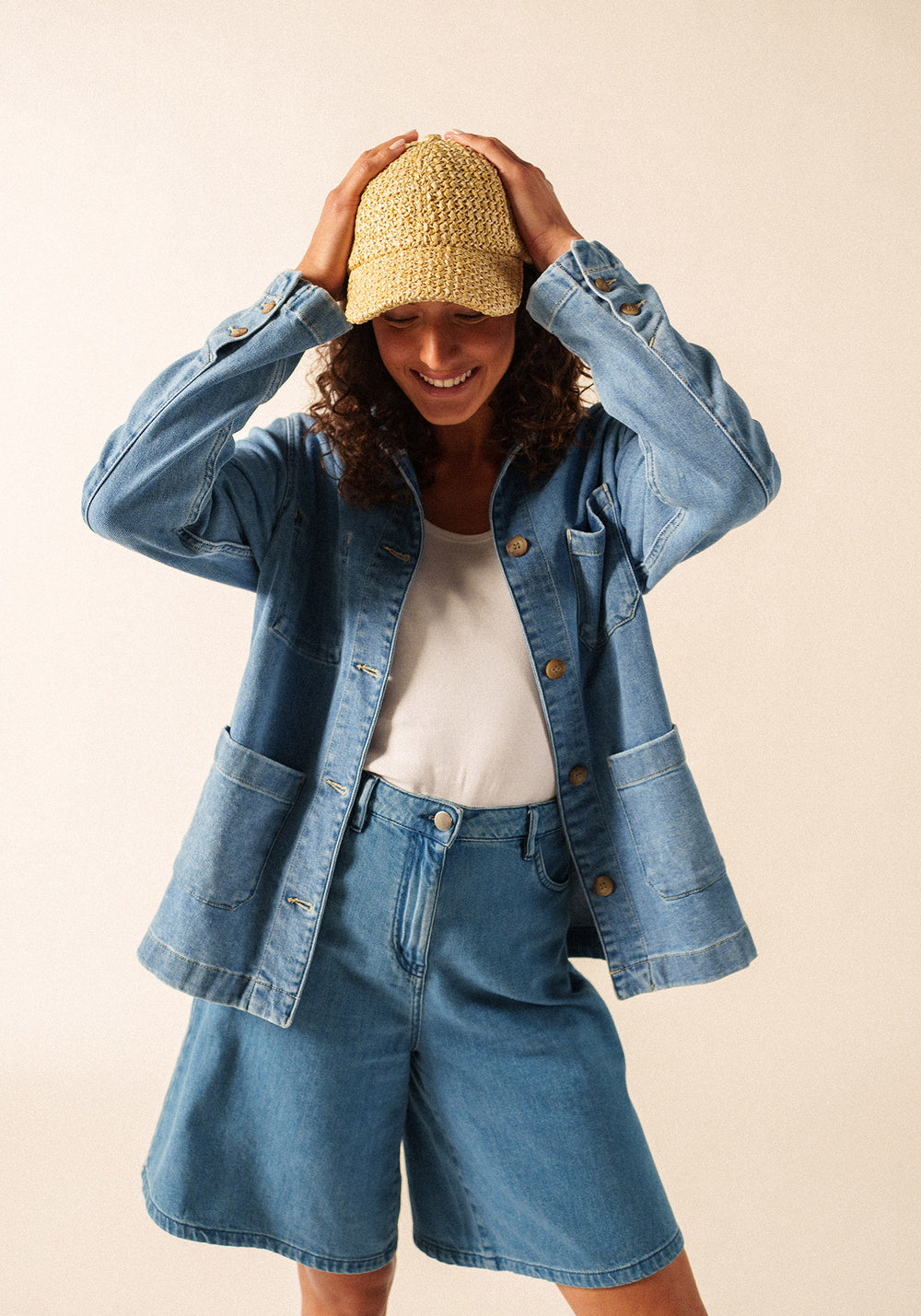 Raffia Sun Cap (NATURAL)