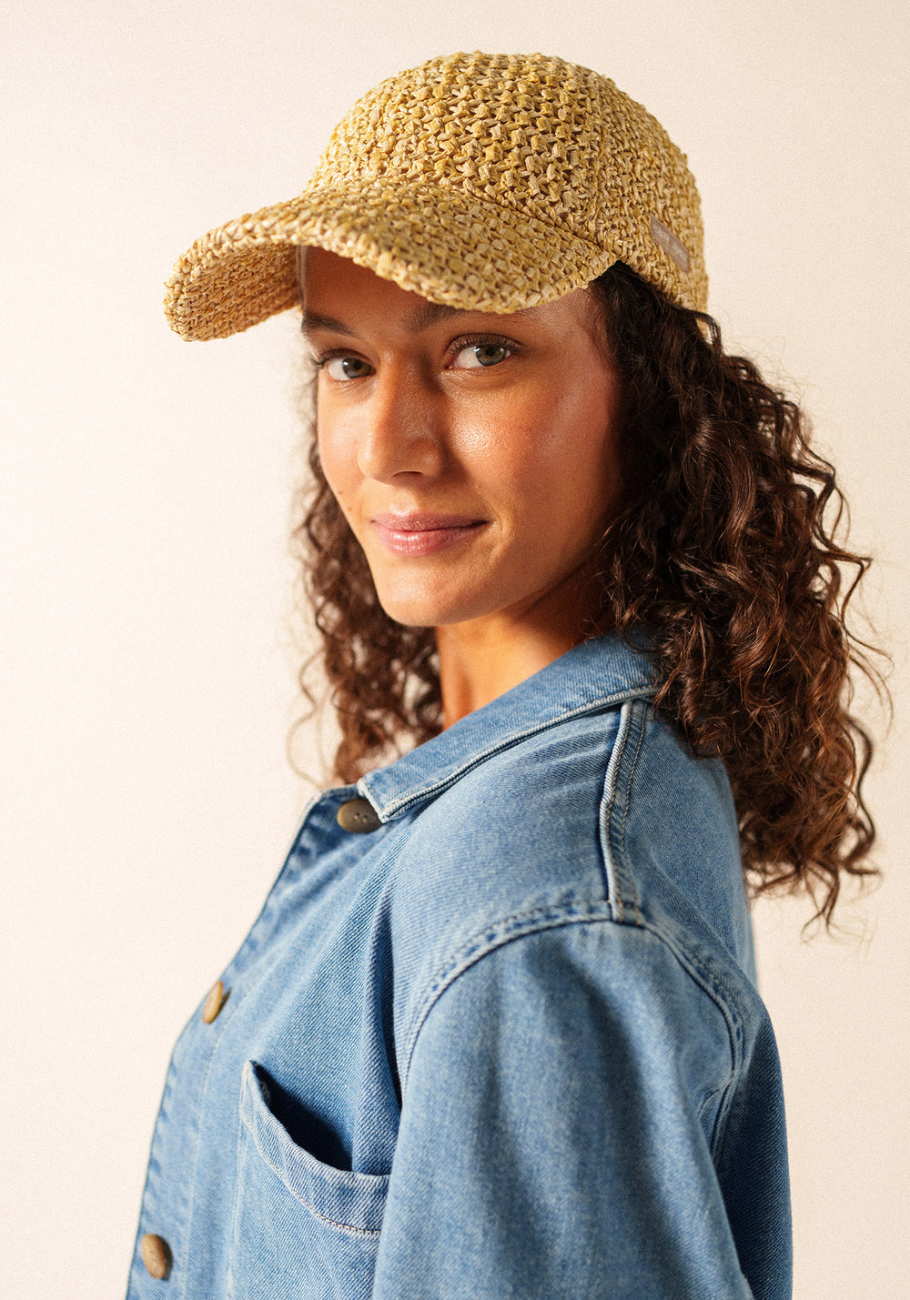 Raffia Sun Cap (NATURAL)