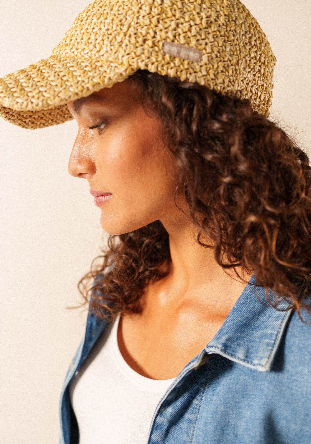 Raffia Sun Cap (NATURAL)