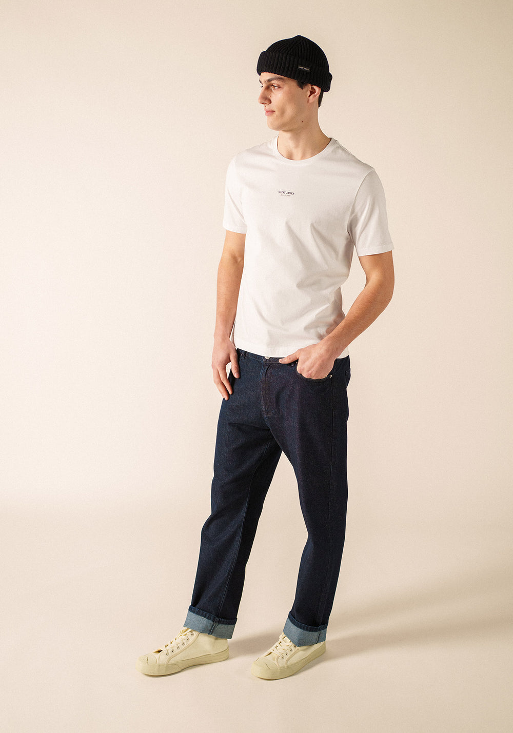 Arsene cotton t-shirt (WHITE)