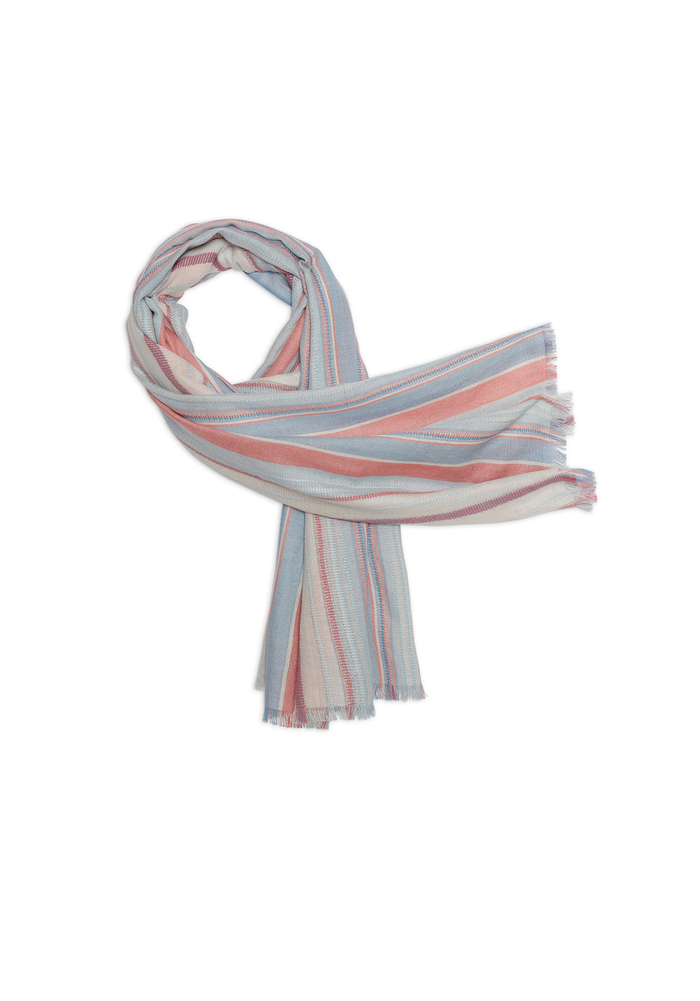 Multicolored striped scarf (PLAY)