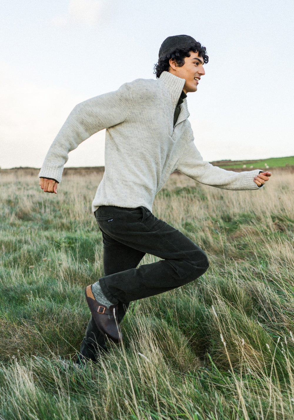 OSSAU Sweater (IVORY MELANGE)