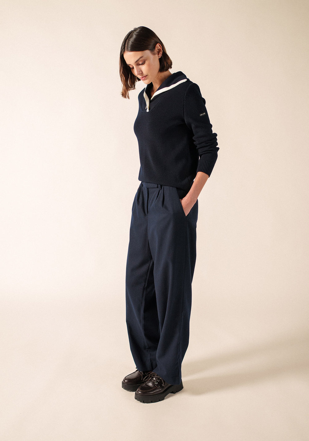 GAVARNIE Sweater (NAVY)