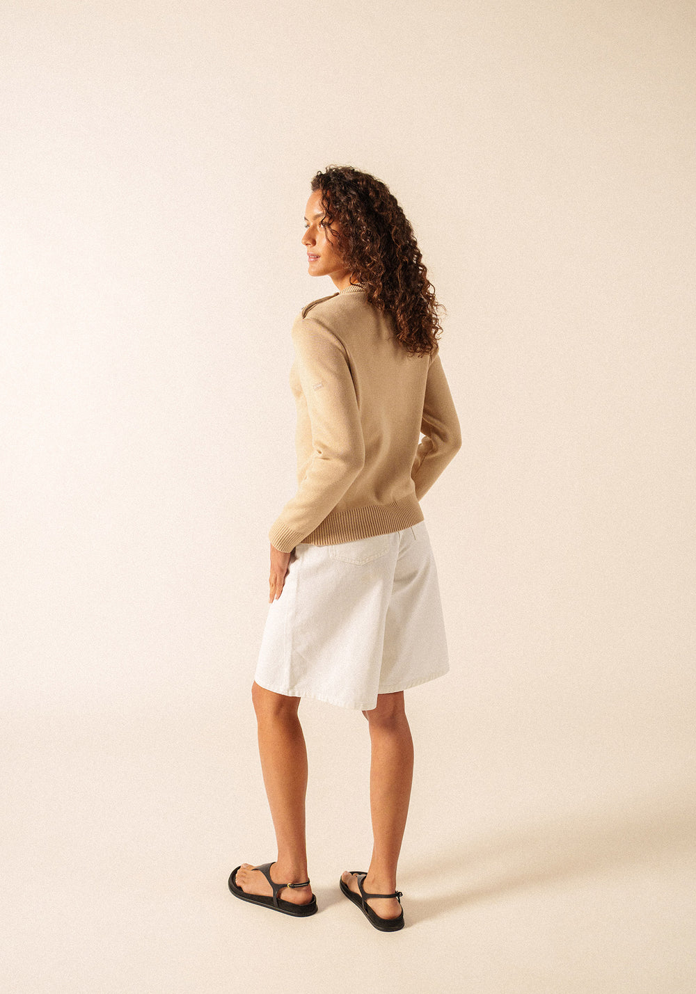 CANCALE Cotton Sweater (SAIL CANVAS)