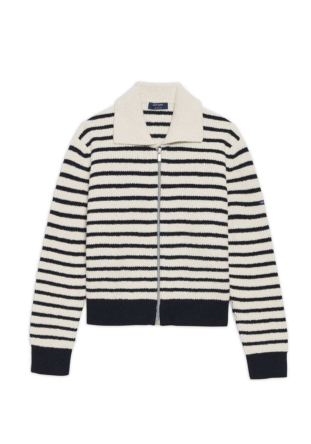 IONA Cardigan (IVORY / NAVY)