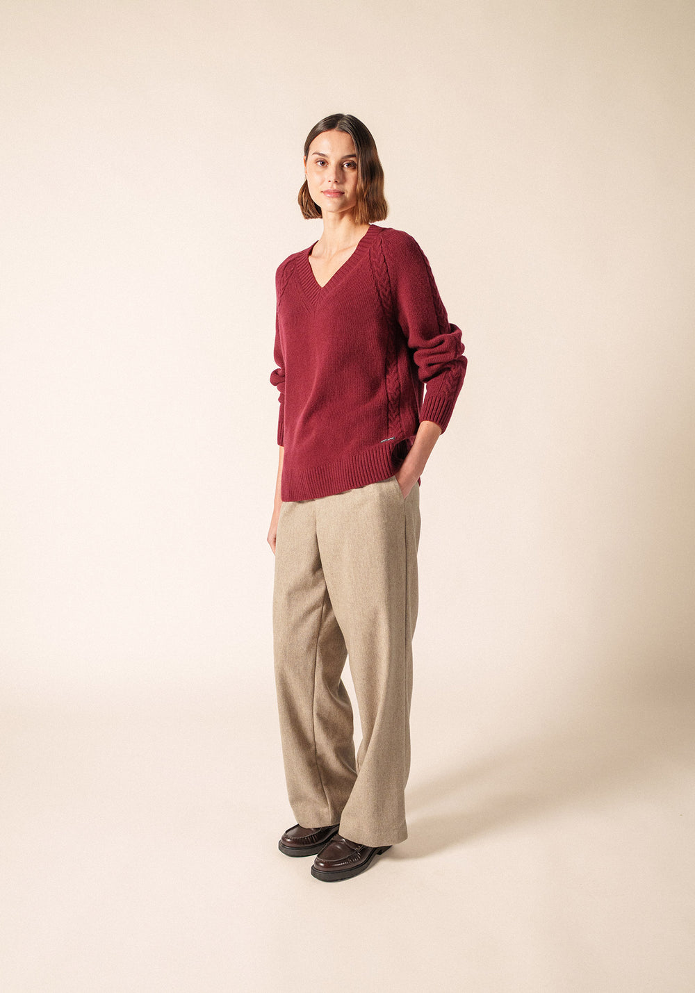 MANCHESTER Sweater (BURGUNDY)
