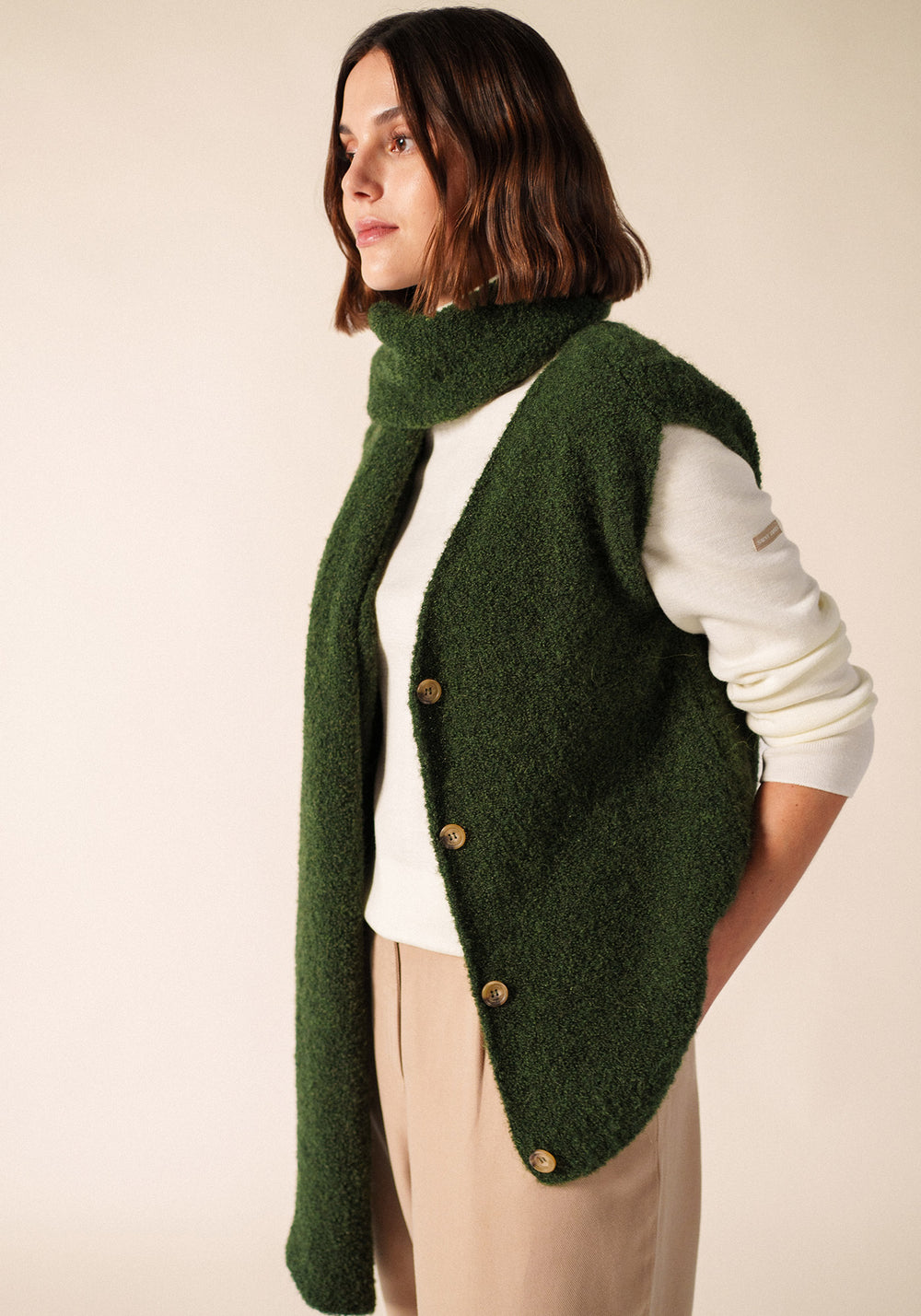 CADEAC Scarf (MOSS GREEN)