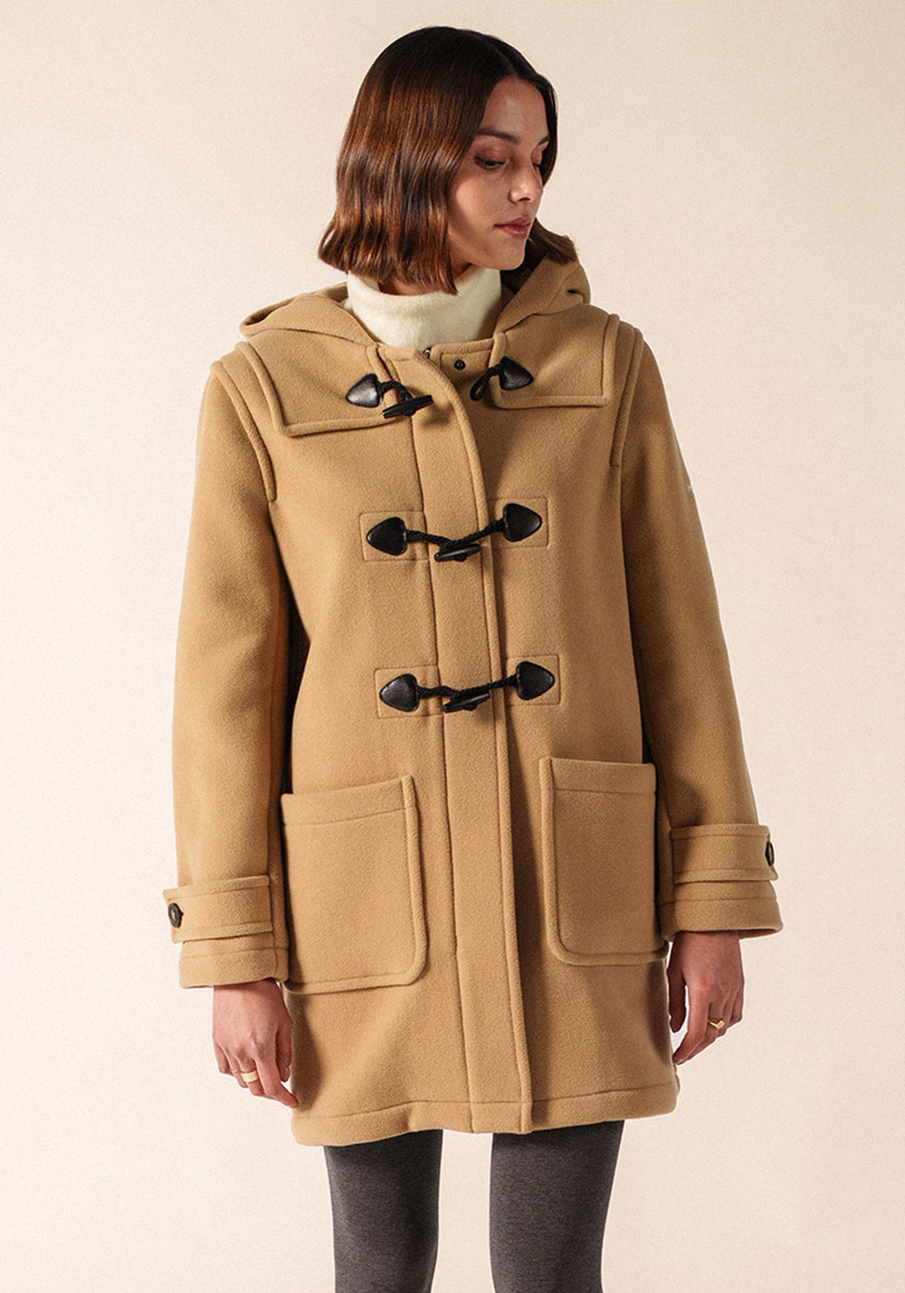 CLASSIC DUFFLE-COAT (DARK BEIGE)