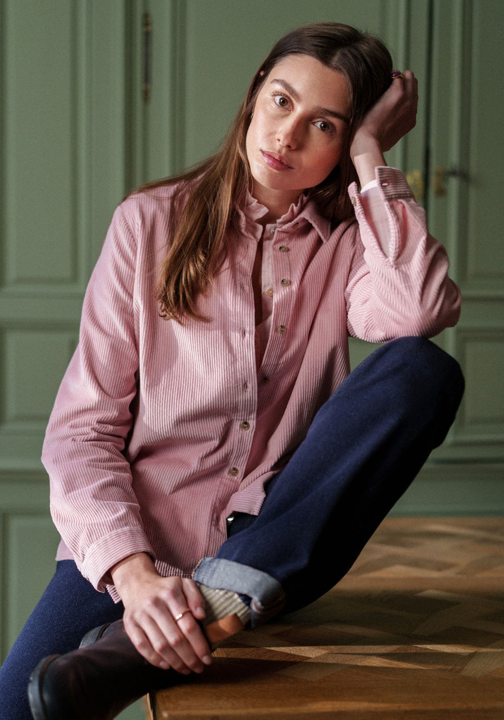 MAGALI Shirt (PALE PINK)