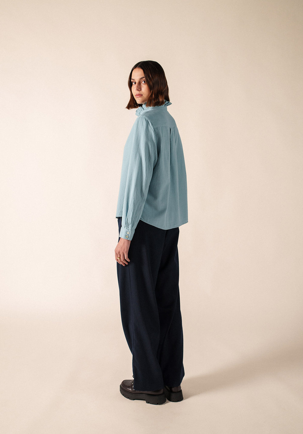 LUCINDA Shirt (LIGHT COASTAL BLUE)