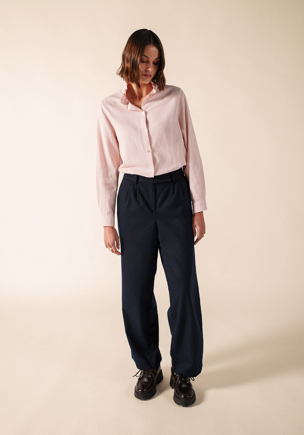 LUCINDA Shirt (PALE PINK)
