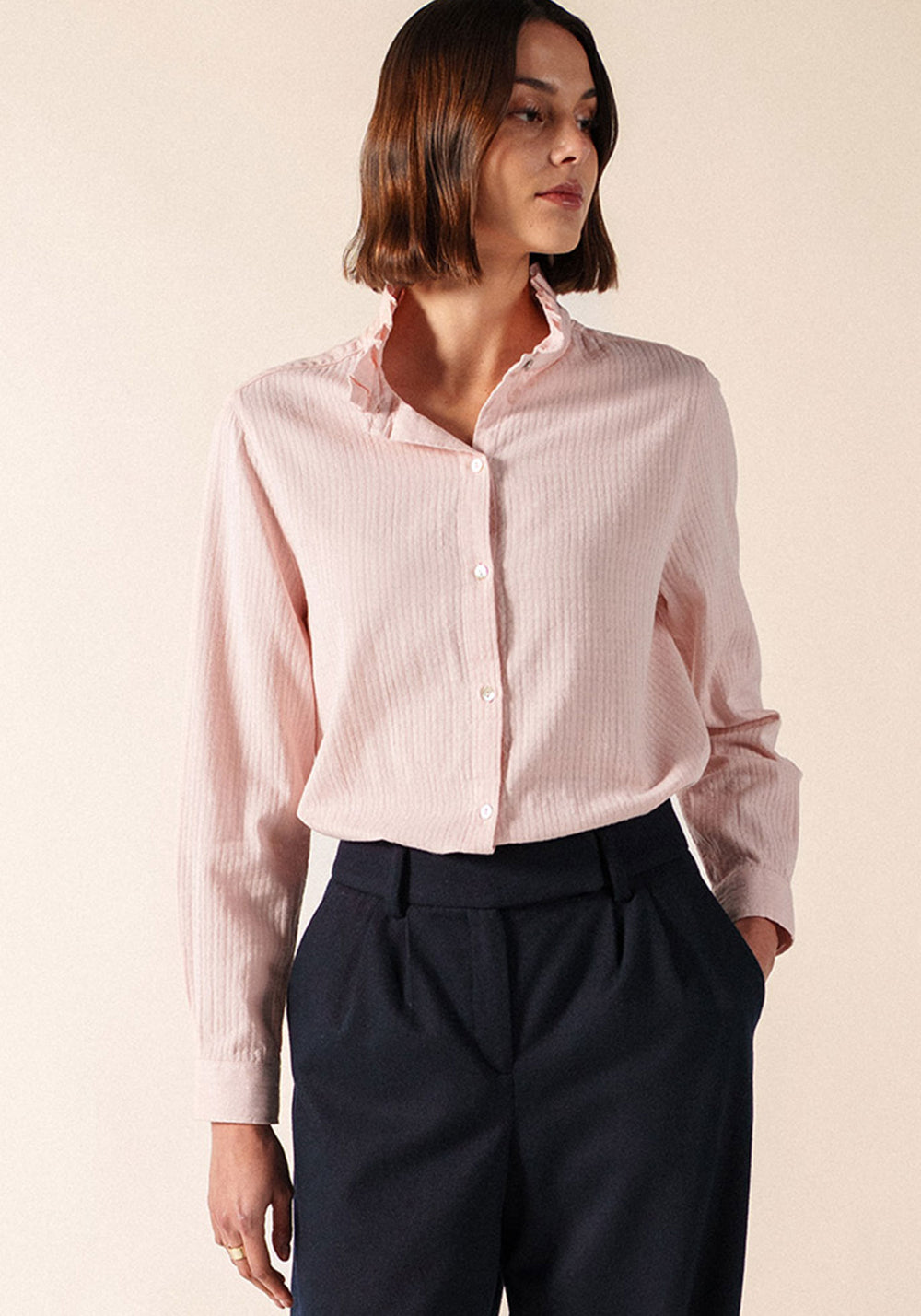 LUCINDA Shirt (PALE PINK)