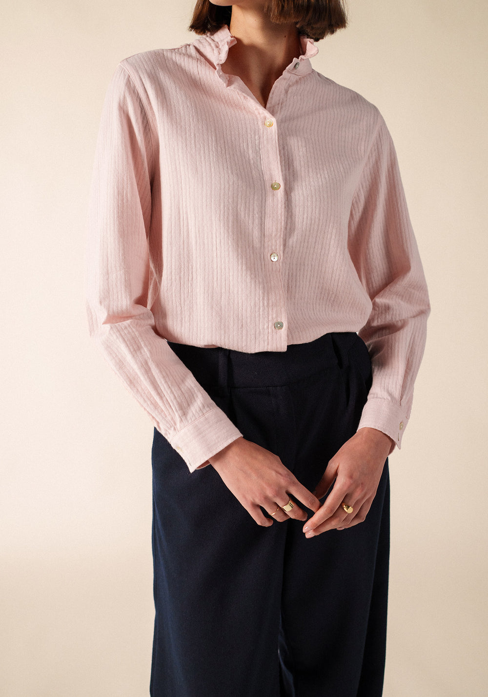 LUCINDA Shirt (PALE PINK)