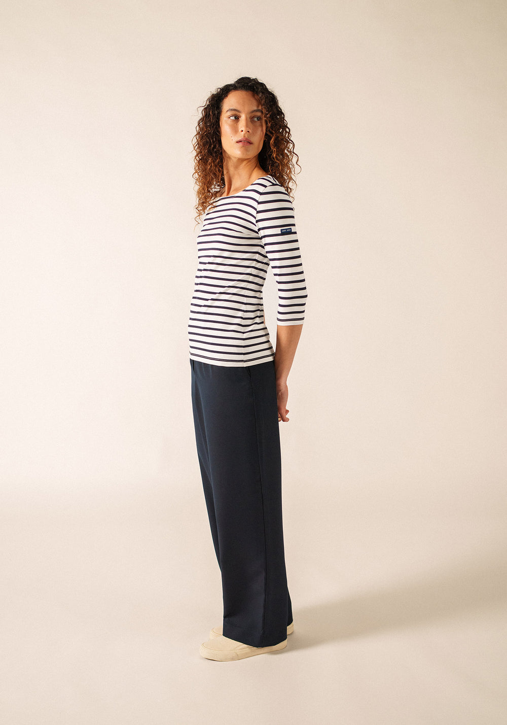 Garde-Cote III Anti UV Top (WHITE / NAVY)