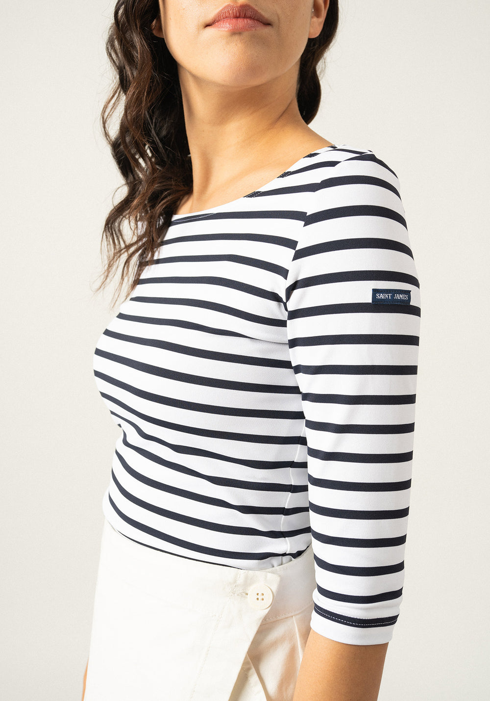 Garde-Cote III Anti UV Top (WHITE / NAVY)
