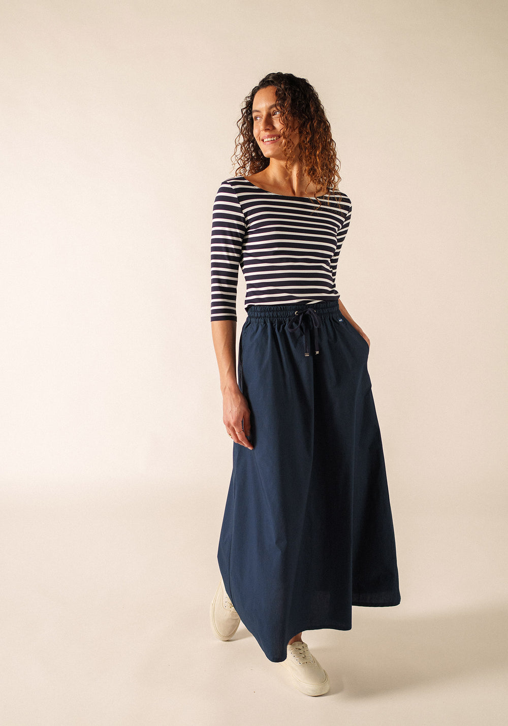 Garde-Cote III Anti UV Top (NAVY / WHITE)