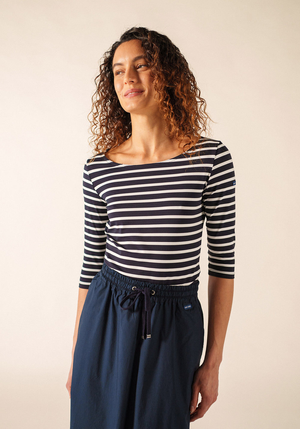 Garde-Cote III Anti UV Top (NAVY / WHITE)