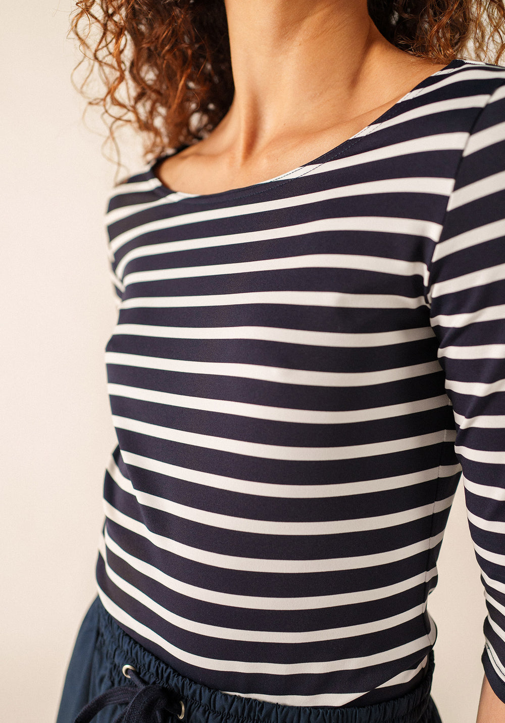 Garde-Cote III Anti UV Top (NAVY / WHITE)