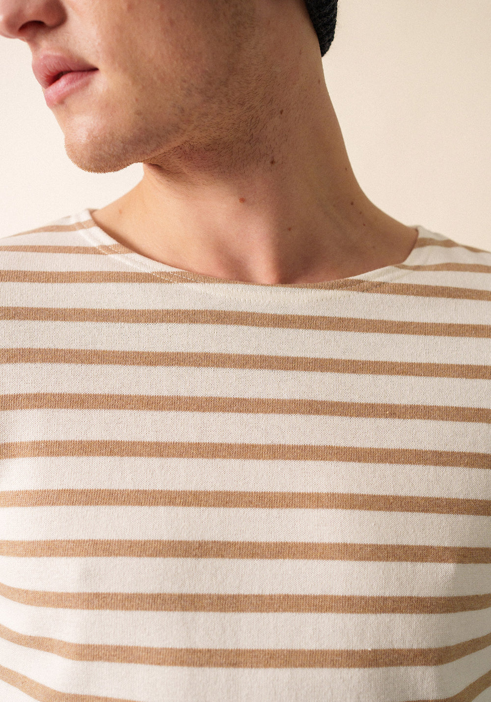 Meridien Moderne Breton Shirt (IVORY / BEIGE)