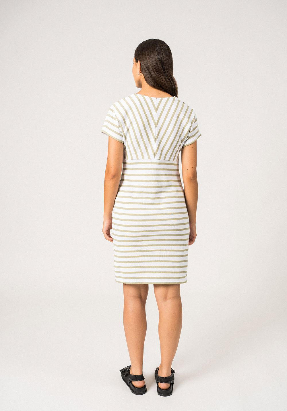 Menerbes Dress x Romain Brifault (WHITE / SOFT ALMOND)