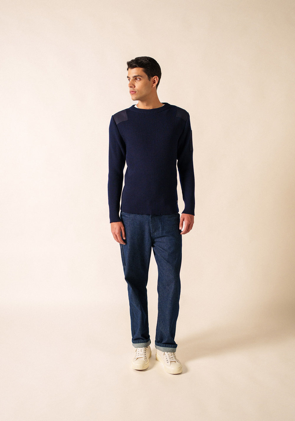 CONDOR II Breton Sweater (NAVY)