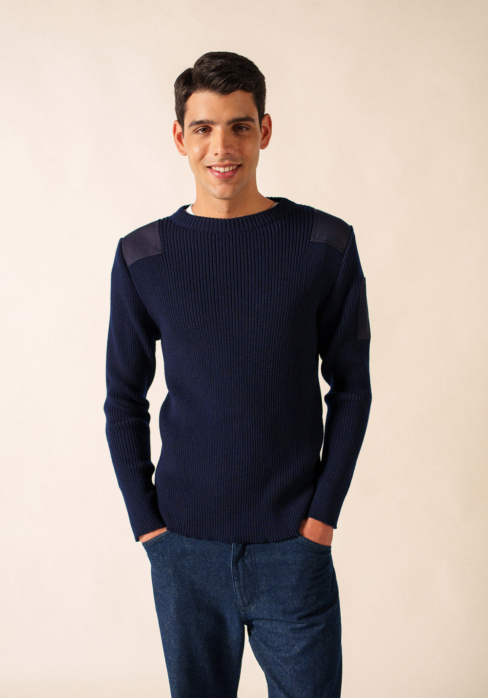 CONDOR II Breton Sweater (NAVY)