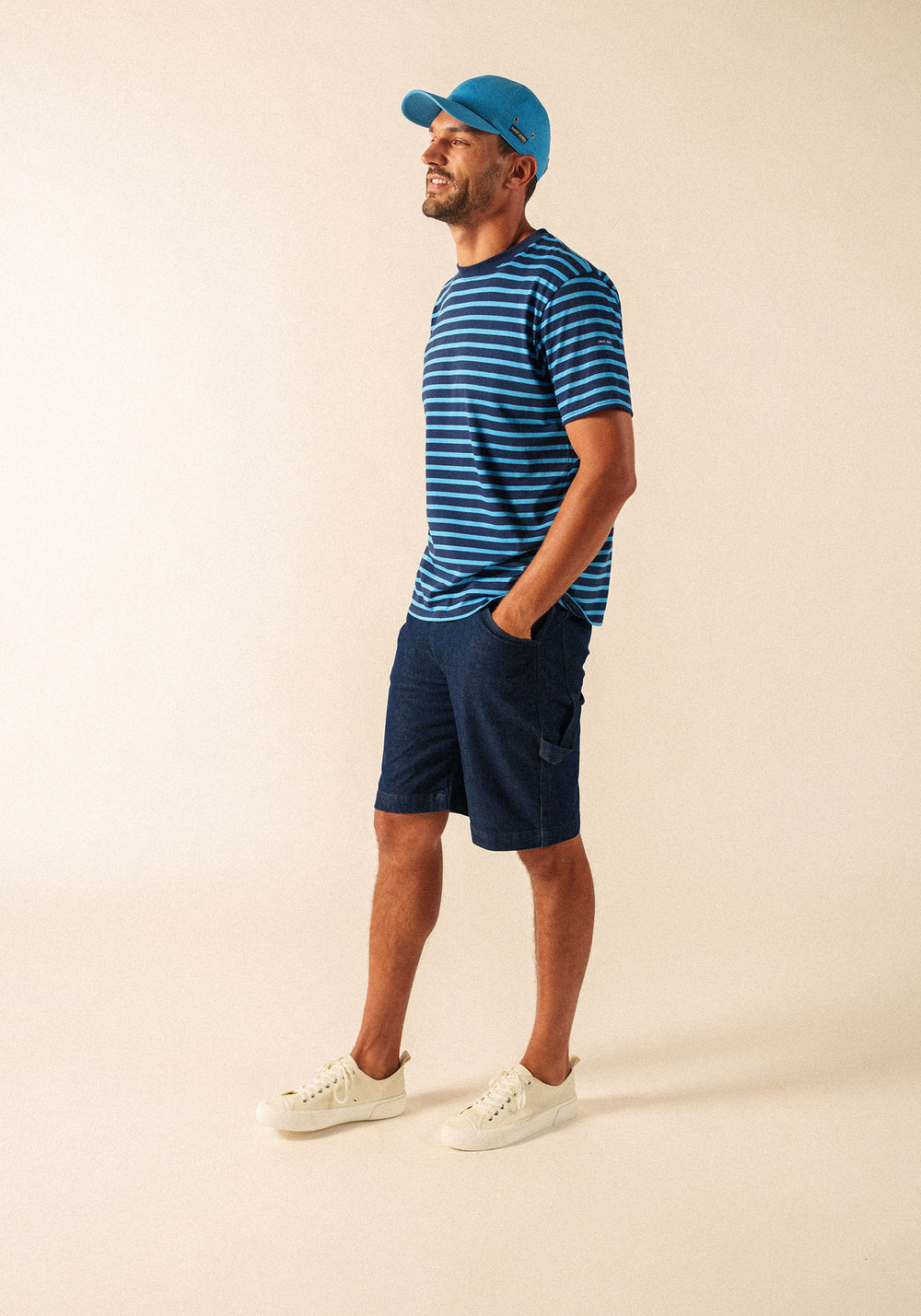 CASQUETTE Cotton Cap (CAPRI BLUE)