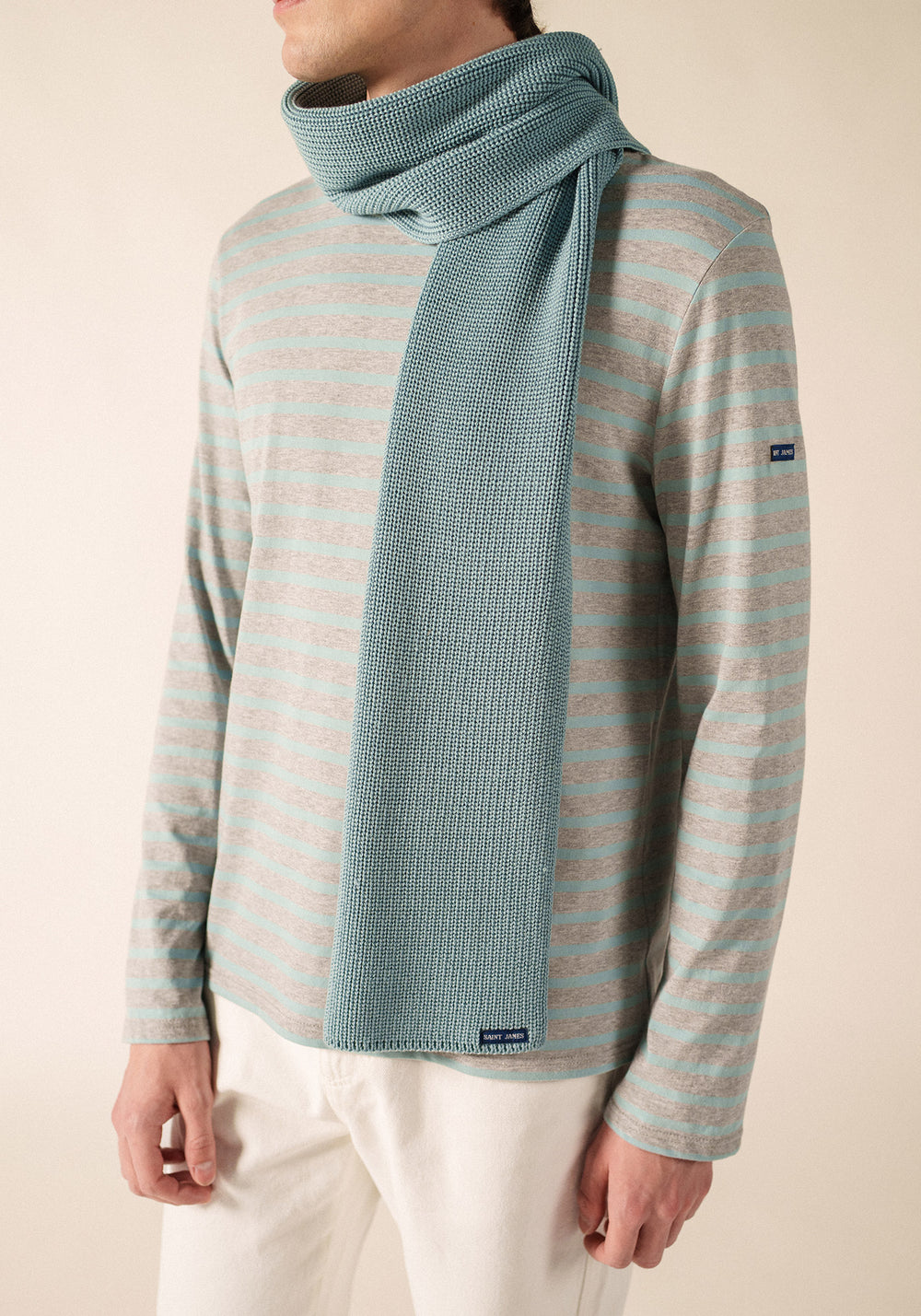 CANOE - Soft Wool Scarf (LIGHT COASTAL BLUE)