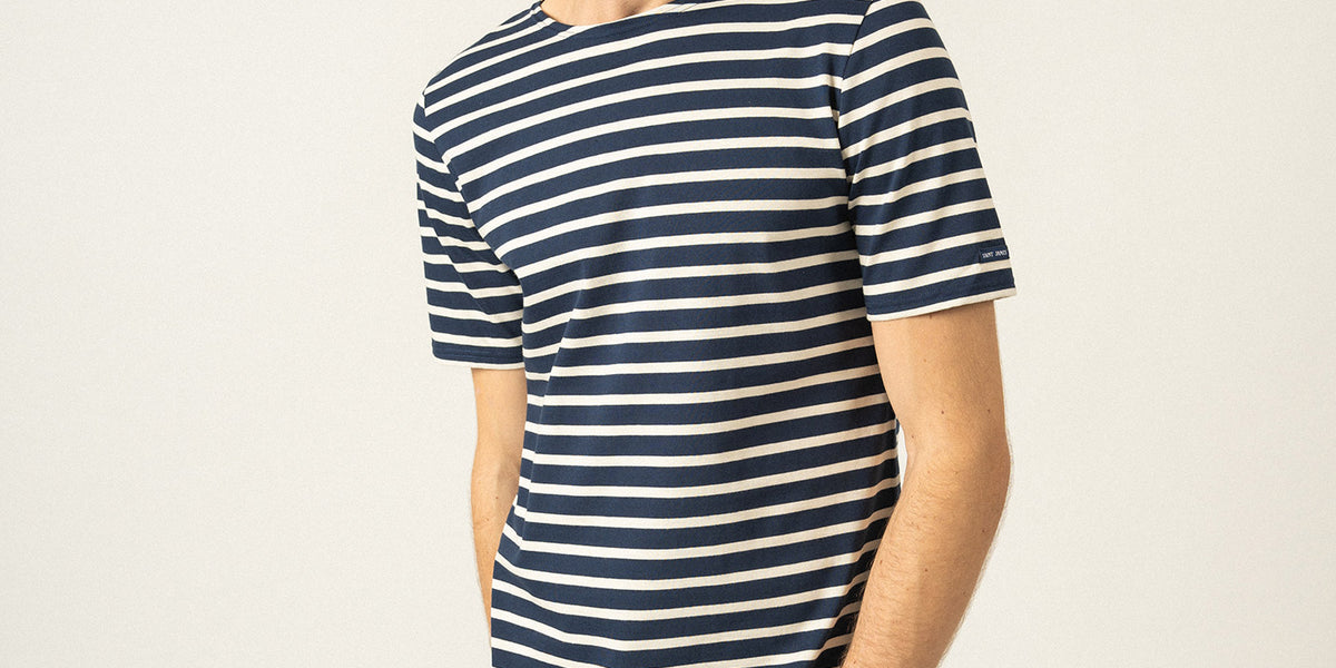 Breton Stripe Shirt | Boatneck Short Sleeve | Official Saint James 