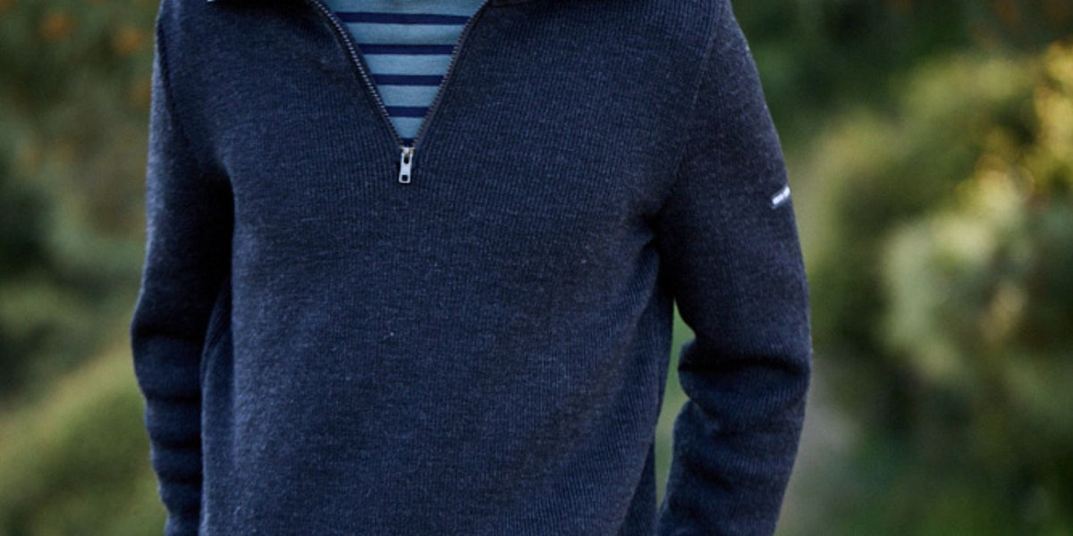 トップス 90s- saint james border wool sweater 90s- saint james border wool sweater - メルカリ