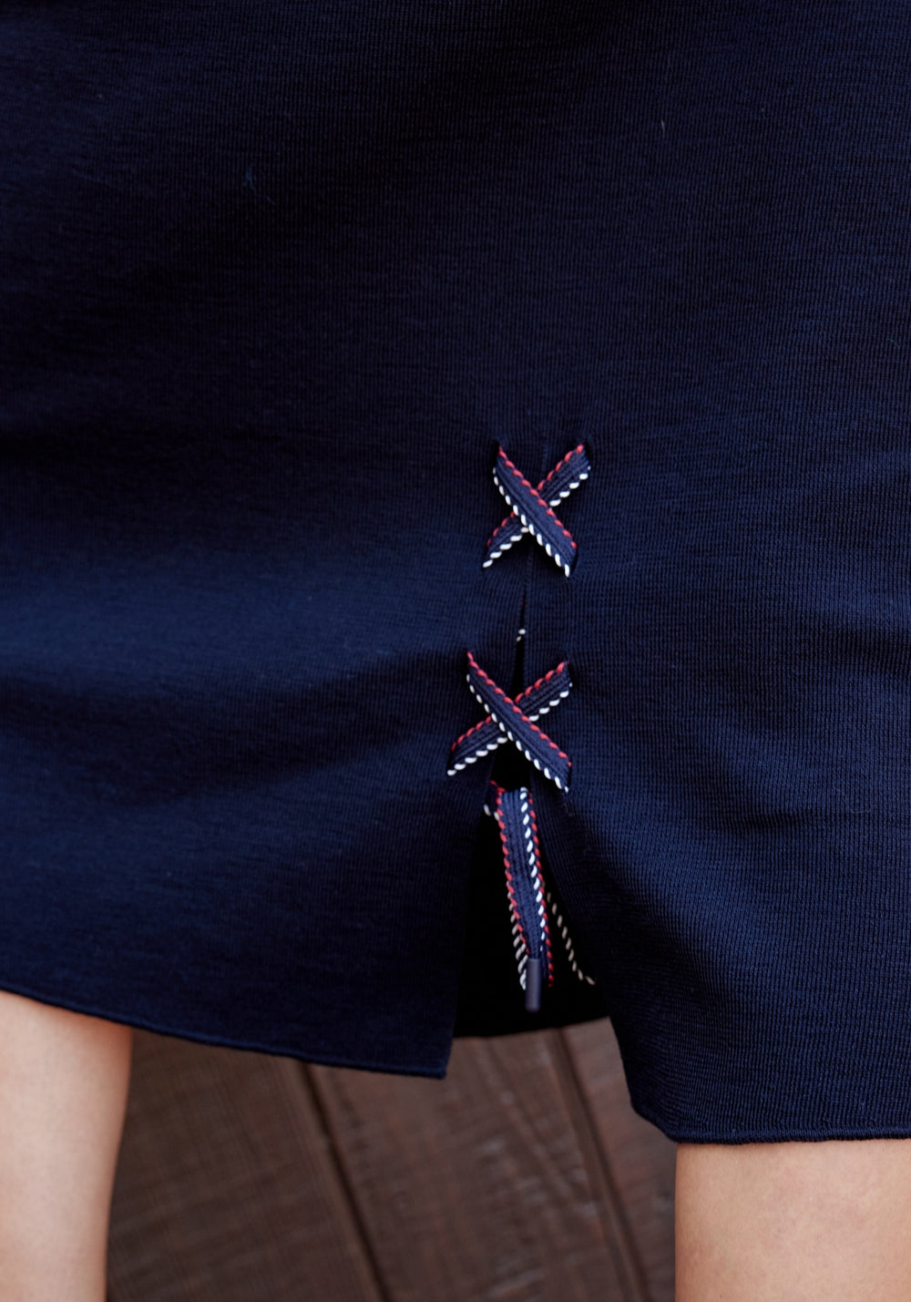 Cabestan Skirt x Isabelle Ballu (NAVY)