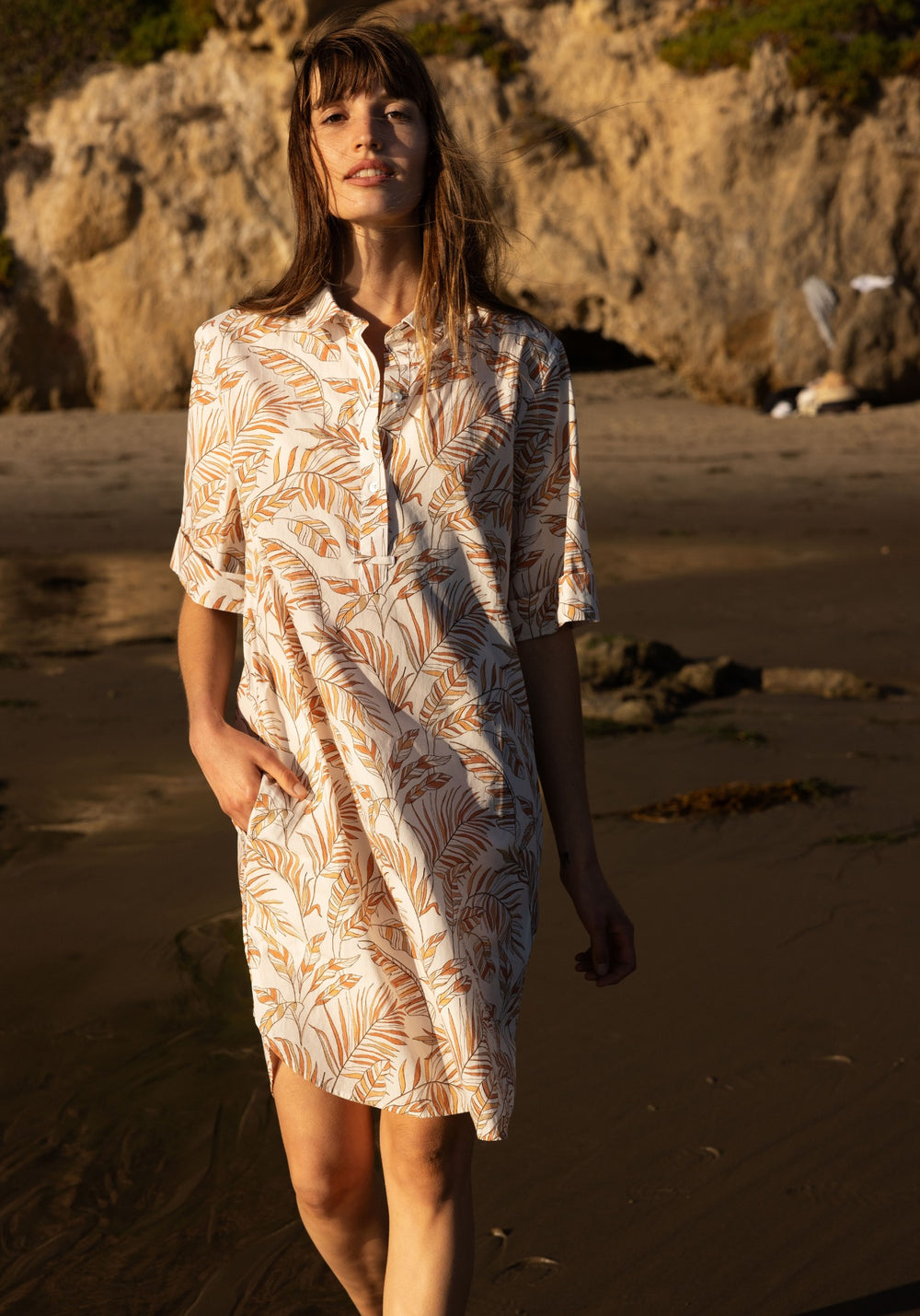 LEONIE Shirt Dress (INTERWOVEN EARTH)