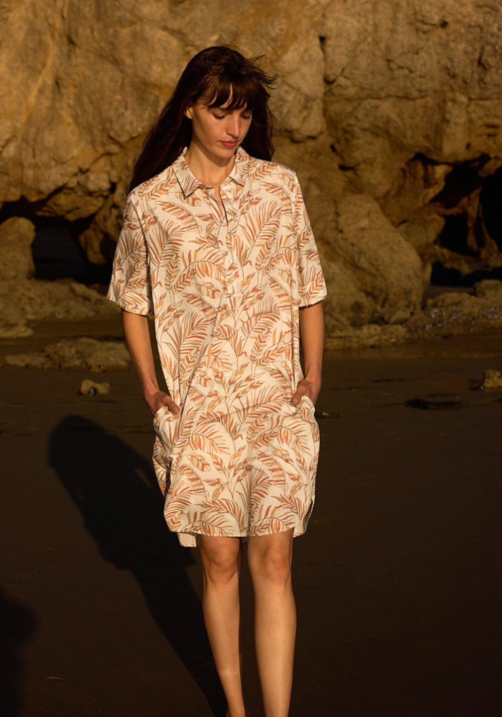 LEONIE Shirt Dress (INTERWOVEN EARTH)