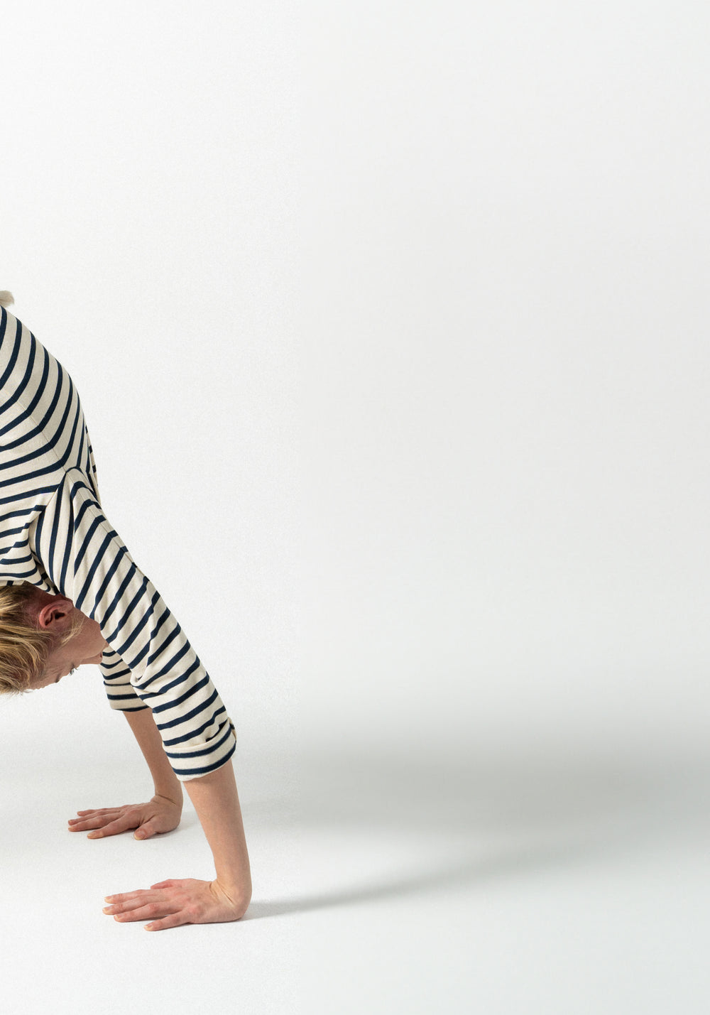 Parisian Pup Shirt (ECRU / NAVY)