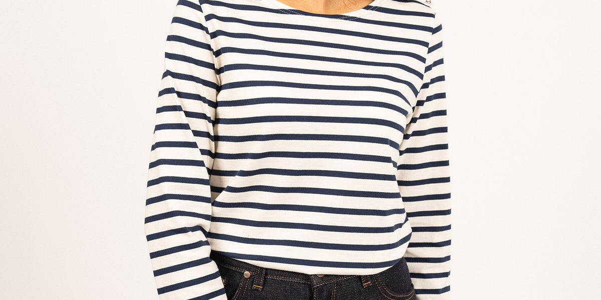 Women\'s French Striped Shirt | Long Sleeve | Saint James® – Saint James USA