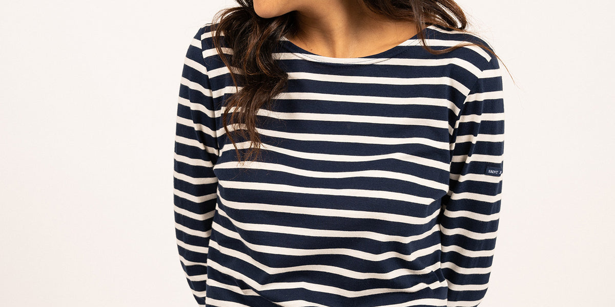 Kan ignoreres Livlig Stædig Women's French Striped Shirt | Long Sleeve | Saint James® – Saint James USA