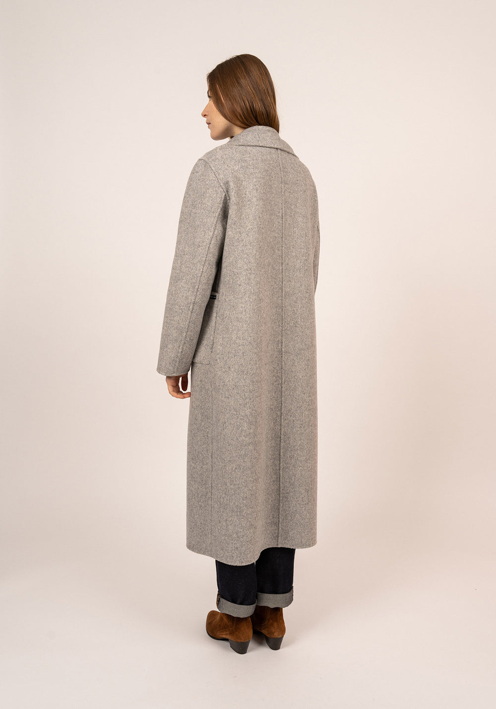 St Louisa Reversible Coat (GREY / ORANGE)