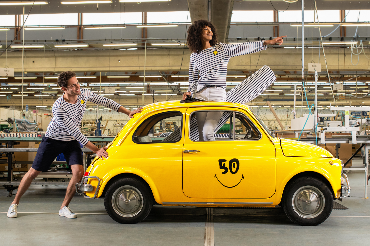 Take Time To Smile with SMILEY x SAINT JAMES