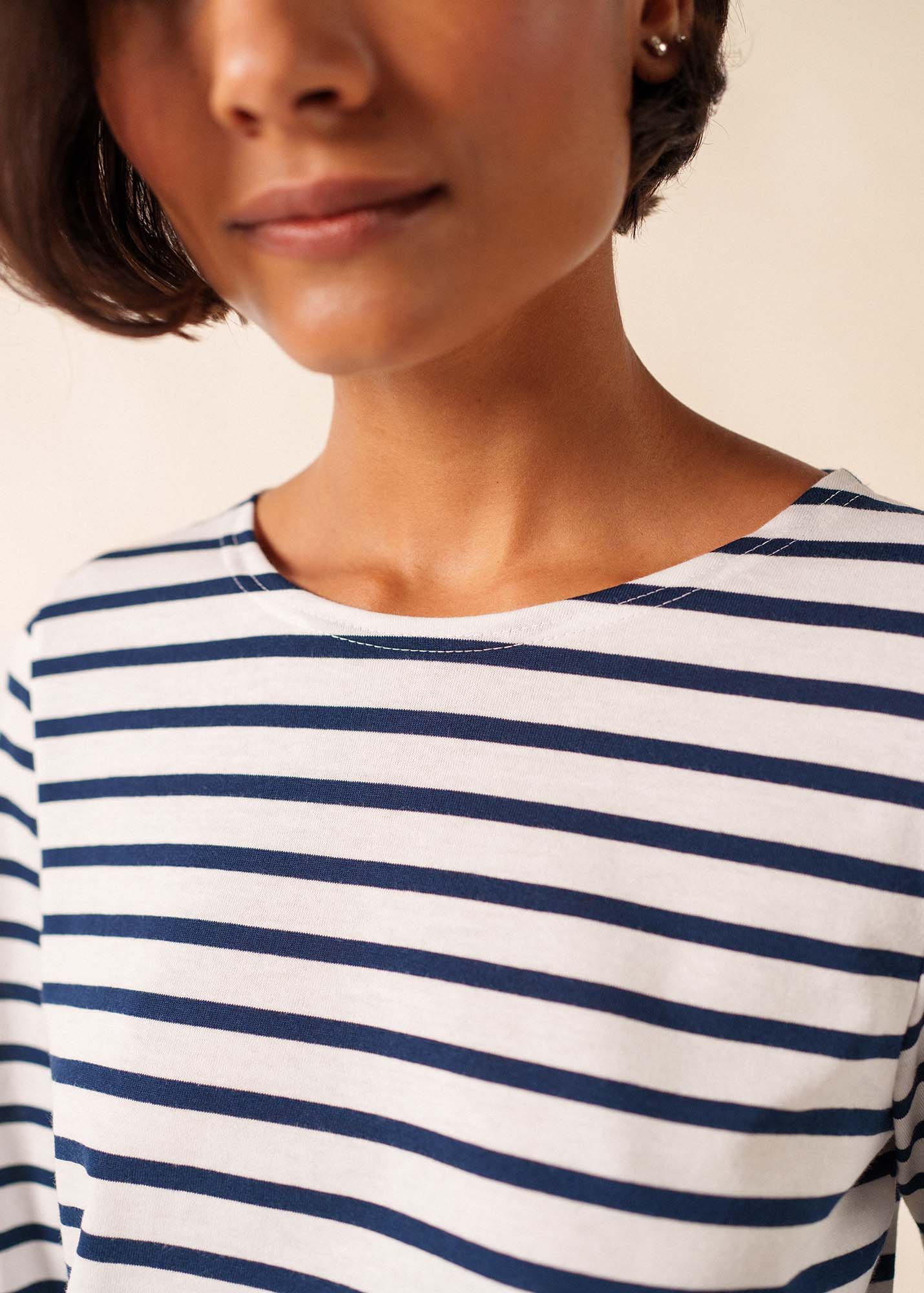 Women's French Striped Shirt | Long Sleeve | Saint James® • Saint